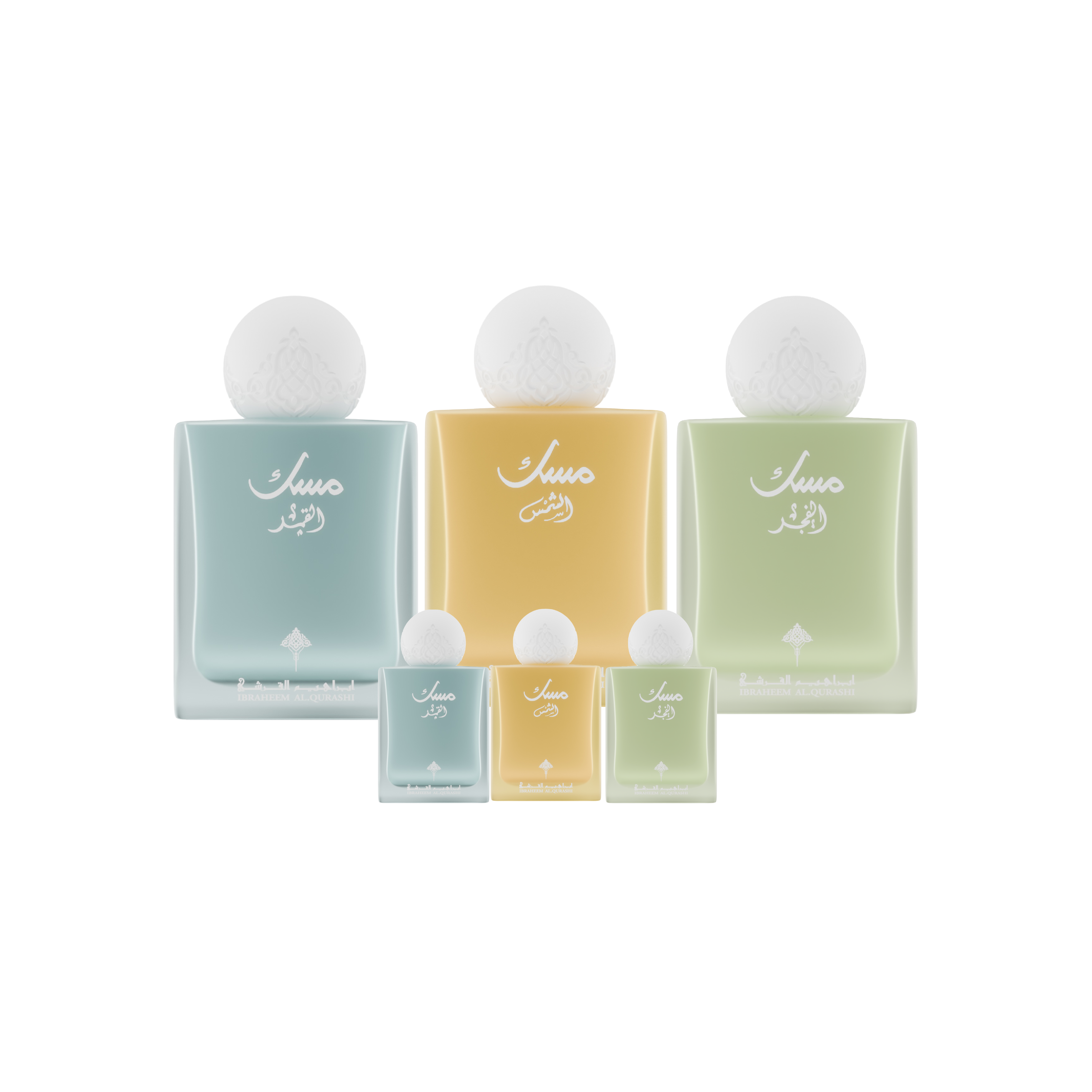 MUSK COLLECTION - 3*3 SQF - Ibrahim Al-Qurashi