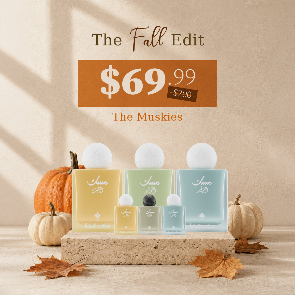 MUSK COLLECTION - 3*3 SQF