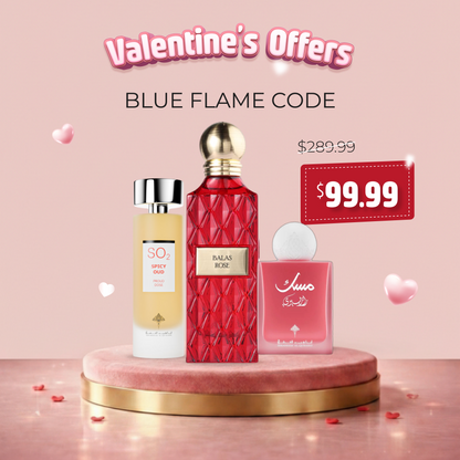 Blue Flame Code - Valintine Offers by Ibraq USA