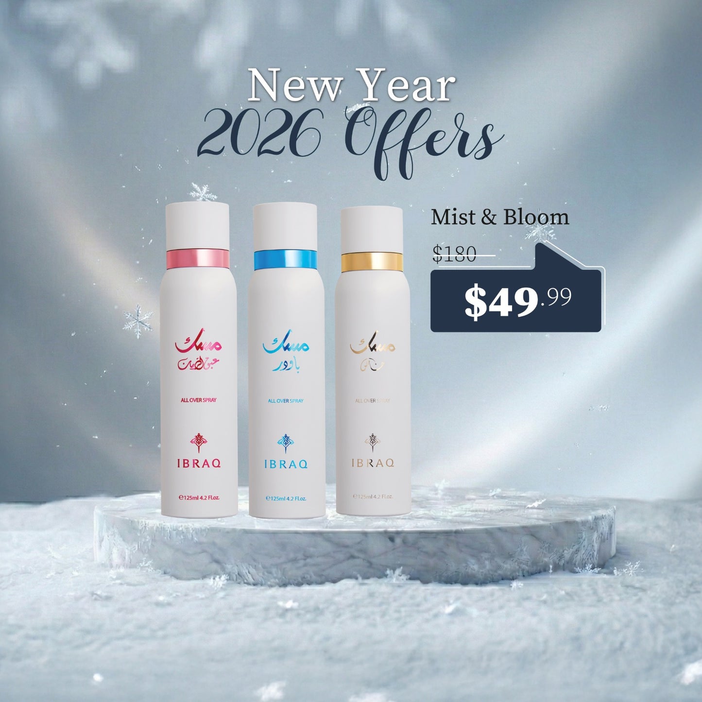 Mist & Bloom Package by IBRAQ Perfumes in USA