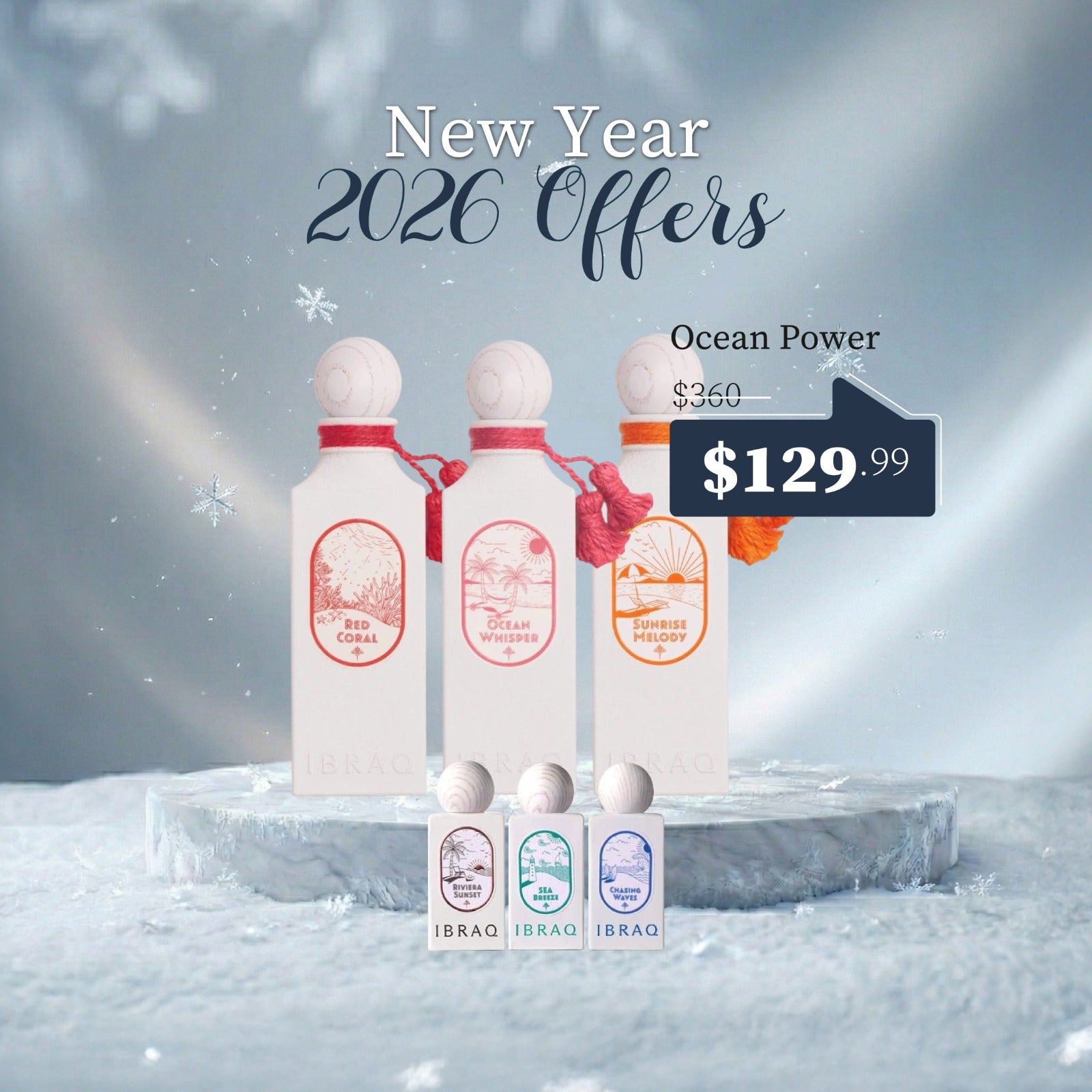 Ocean Power Package by IBRAQ Perfumes in USA