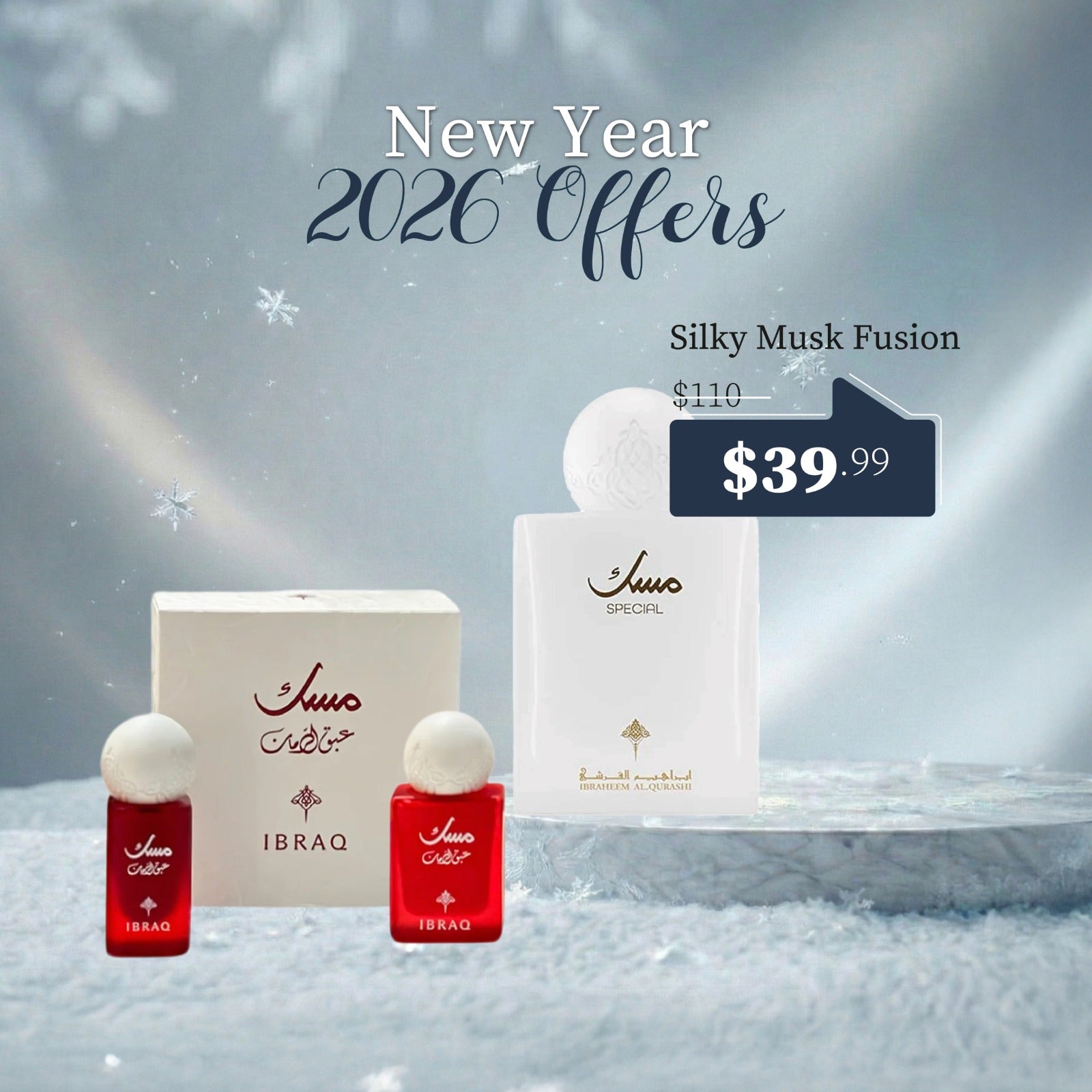 Silky Musk Fusion Package by IBRAQ Perfumes in USA