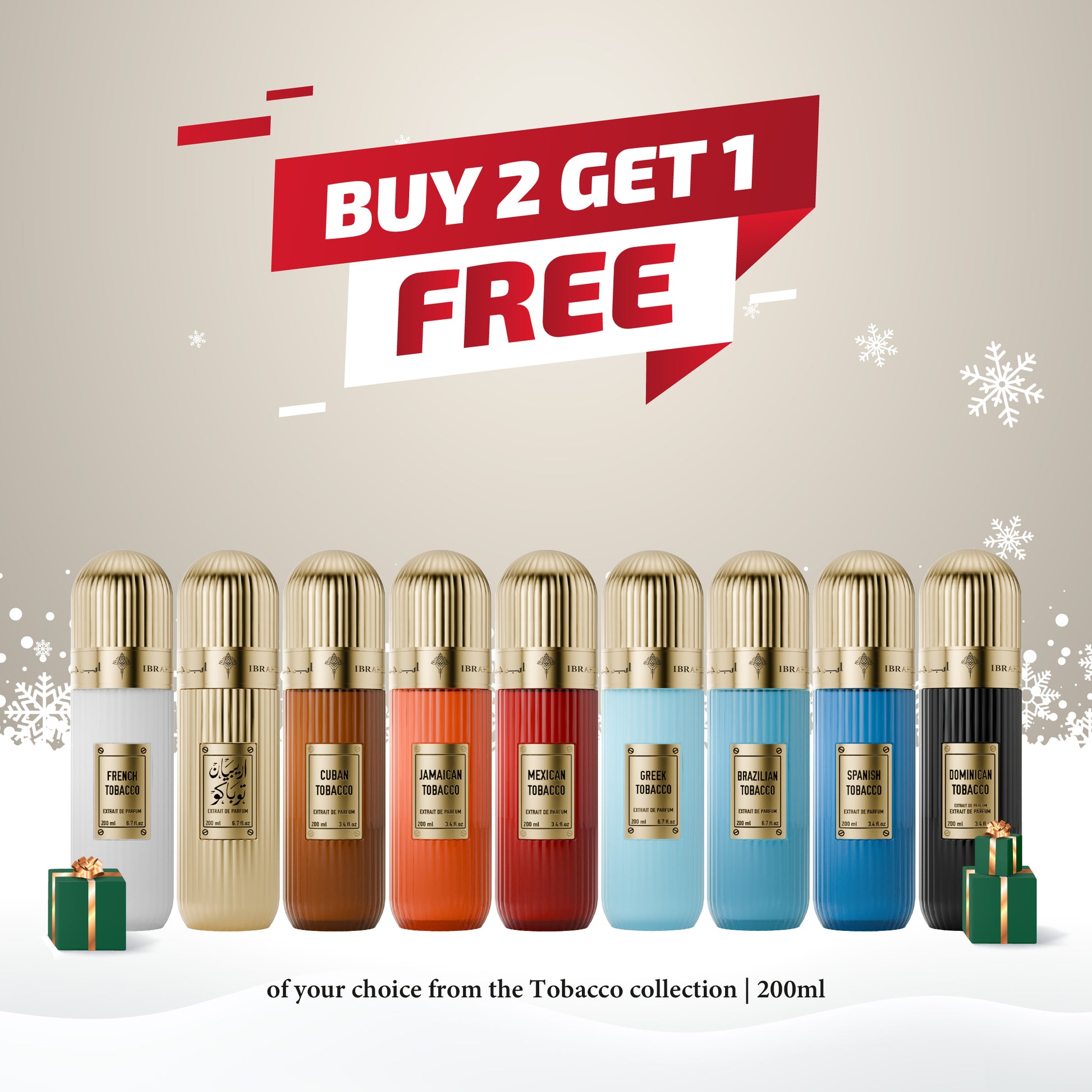 Tobacco Collection (200ml) - Buy 2 Get 1 FREE