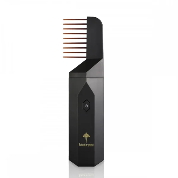 Portable Mabkhara B008 with Hair Comb - Black
